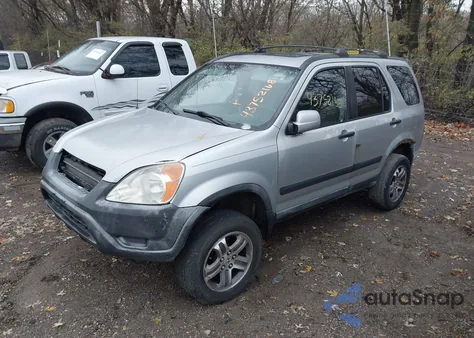 2002 Honda Cr-V Ex z USA, uszkodzony, nr VIN JHLRD78872C059663